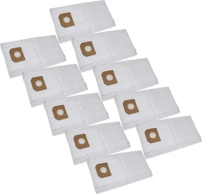 Produktbild von vhbw 50x Staubbeutel Ersatz für Flex 329.630 für Staubsauger - 34cm x 30cm Weiß