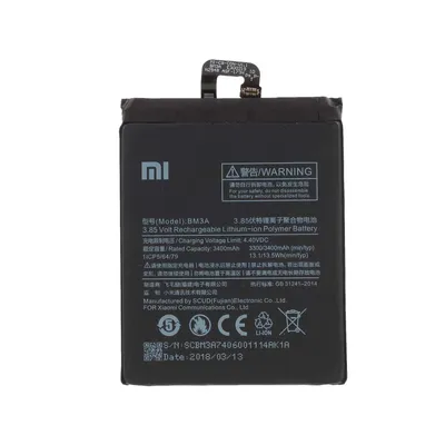 Obrázok produktu pre Originálna náhradná batéria Xiaomi BM3A pre Xiaomi Mi Note 3