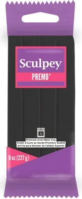 Produktbild von Sculpey PREMO 227g schwarz - 1 Stück