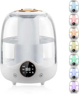 Image de Humidificateur silencieux de 3 litres pour la chambre à coucher et les plantes