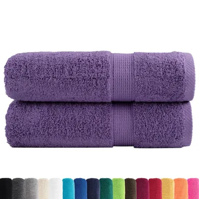 Immagine prodotto di vidaXL Asciugamani da bagno Premium SOLUND 2 pezzi 100x150 cm 600 g/m²