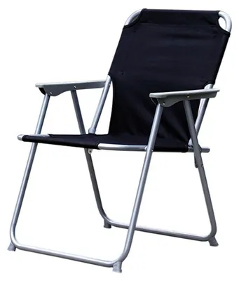 Produktbild von Campingstuhl Stoff Oxfort Metall Schwarz