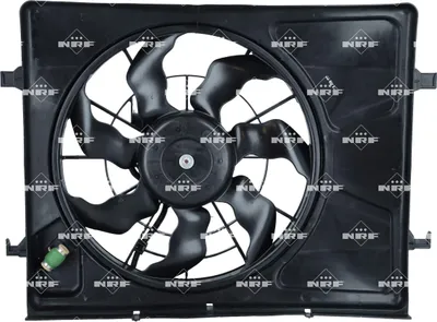 Produktbild von NRF 47958 Lüfter Motorkühlung Kühlerlüfter für KIA CEE'D Schrägheck (ED) Wasserkühler