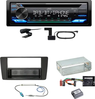 Produktbild von JVC KD-DB922BT Bluetooth Digitalradio Einbauset für Skoda Octavia 2 Yeti 5L