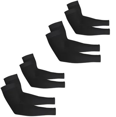 Produktbild von Armstulpen 4 Paar UV Schutz Sonnenschutz Ärmlinge Kühlung UPF 50 Schwarz