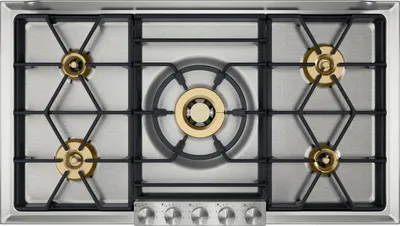 Produktbild von Gaggenau VG295250DE, Serie 200, Gaskochfeld, 90 cm, Erdgas 20 mbar