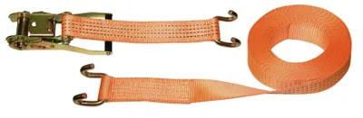 Produktbild von Ratschenzurrgurt zwtlg. orange 50mm/8m, 4000 kg Klauenhaken