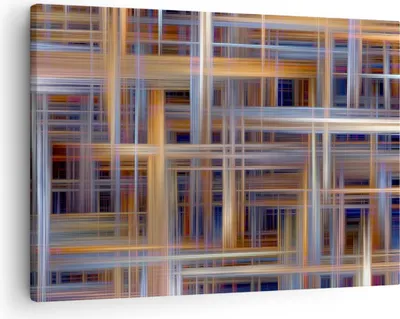 Produktbild von Bild auf Leinwand - Leinwandbild - Abstraktion modern - 70x50cm - Wand Bild - Wanddeko - Wandbilder - Leinwanddruck - Bilder - Kunstdruck - Wanddekoration - Leinwand bilder - Wandkunst - AA70x50-3430