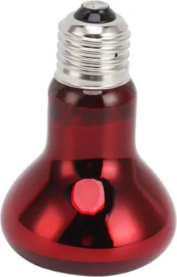 Immagine prodotto di Lampada riscaldante notturna E27 a luce UVA - Luce notturna per sauro barbuto - Rossa 50 W.