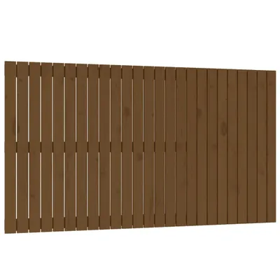 Produktbild von Wand-Kopfteil Honigbraun 159,5x3x90 cm Massivholz Kiefer