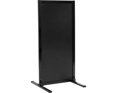 Produktbild von Gehwegtafel Woody Kiefernholz schwarz 56x117 cm