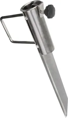 Produktbild von ProPlus Wäschespinne und Sonnenschirm Rasendorn Bodenspieß 45cm Ø40mm