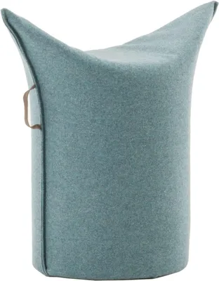 Produktbild von Werther – Möbelmanufaktur Zipfel-Schemel, 60 cm, blaugrau, Sitzhöhe 50 cm