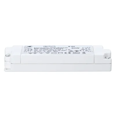 Produktbild von ECO Elektroniktrafo max.20-80W 80VA Weiß Halogen-Trafo
