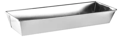 Produktbild von Rechteckiges Backblech 40x16x6 cm Platino