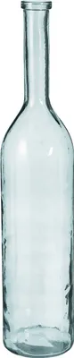 Produktbild von Mica Decorations Rioja Glasflasche - H100 x Ø21 cm - Recyceltes Glas - Transparent
