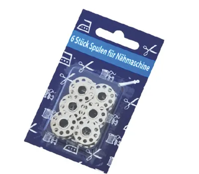 Obrázek produktu pro Cívky pro šicí stroje, sada 6 kusů