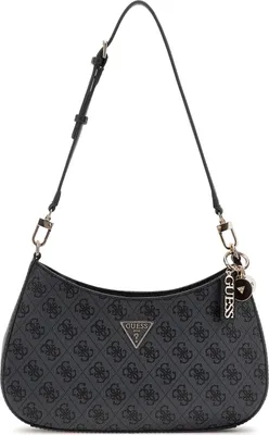 Produktbild von GUESS HWBG9672180 NOELLE II TOP ZIP SHOULDER BAG Woman Schultertasche coal logo