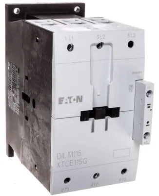 Obrázek produktu pro Výkonový stykač Eaton, 3pólový, 380 V 400 V 55 kW, RAC 24: 24 V 50/60 Hz, střídavé ovládání, šroubové svorky 239545