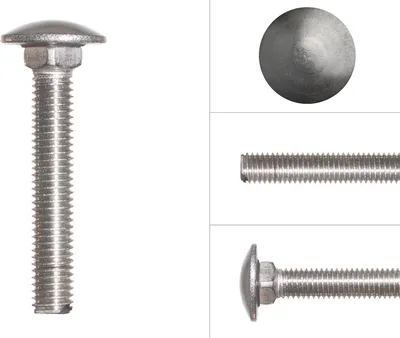 Image de Vis de serrure acier inoxydable M8 x 55 mm - 50 pièces