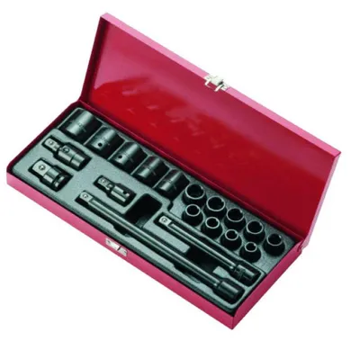 Image de Coffret Douilles 1/2" pour Clé à Choc - D-Work