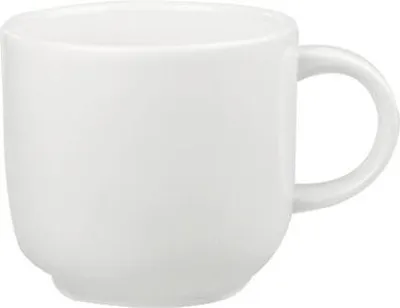 Produktbild von CHURCHILL White Holloware Becher mit Henkel, Inhalt: 0,34 Liter