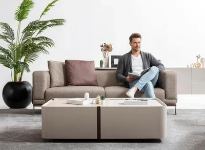 Produktbild von Moderner 3-Sitzer im stilvollen Design mit hohem Komfort