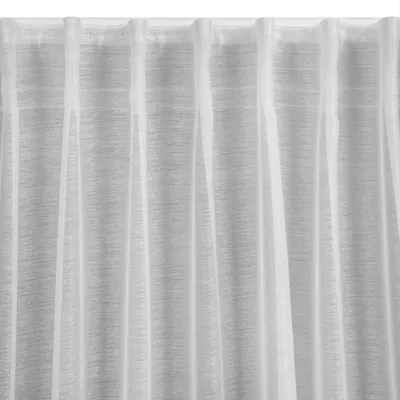 Produktbild von Gardine Eurofirany Belissa 300x300cm Weiß Transparent Faltenband für