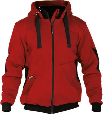 Produktbild von DASSY Sweatshirt PULSE Pullover Gr. 4XL rot/schwarz