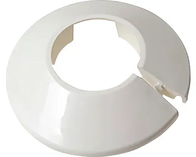 Obrázek produktu pro Jednoduchá rozeta Ø 15 mm plast bílá 1 Kus