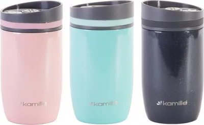 Produktbild von Thermobecher 300 ml aus Edelstahl KAMILLE KM-2048