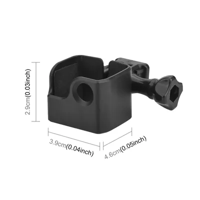 Produktbild von PULUZ PU896B Erweiterungsadapter fuer Sportkamera-Halterung mit 1/4-Zoll-Schraubenloch und Sportkamera-Adapter, kompatibel mit DJI OSMO Pocket 3