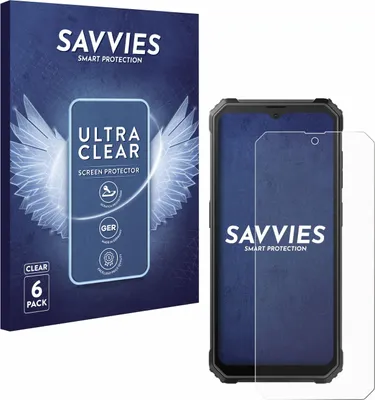 Produktbild von 6x Für Blackview BV4800 SE Schutzfolie Savvies Displayschutz Display Schutz Folie Klar Transparent