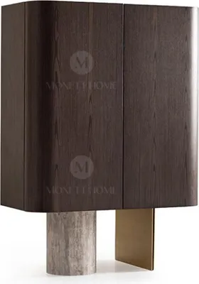 Immagine prodotto di Mobile bar Mobile in legno mobile in legno bar marrone bevande design bottiglie