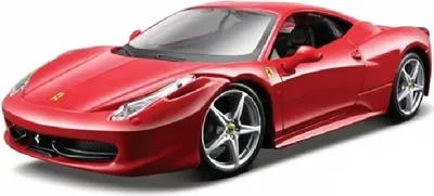Produktbild von FERRARI 458 Italia rotes Modell Bburago 26003