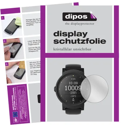 Produktbild von 6x Schutzfolie für Ticwatch E Smartwatch klar Displayschutzfolie Folie Display