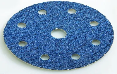 Produktbild von Flex Klett-Schleifpapier ZIRCOFLEX D125-8 ZI-A40 VE25, 393185