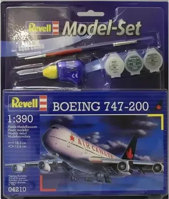 Image de Revell Model Set Boeing 747-200 1:390