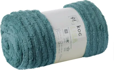 Zdjęcie produktu dla Eurofirany Narzuta z mikrofibry 130x170 miętowa miękka Lisa z wytłoczonym wzorem w paski D91