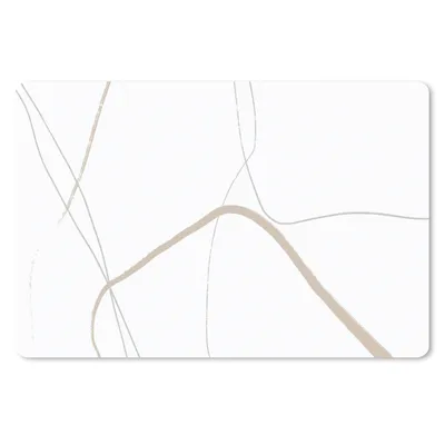 Produktbild von MuchoWow® Mauspad Mousepad Abstrakt - Minimalismus - Linienkunst 27x18 cm - Mousepads - Maus Mat - Pad - Mausunterlage - Büroartikel - Desk Matten