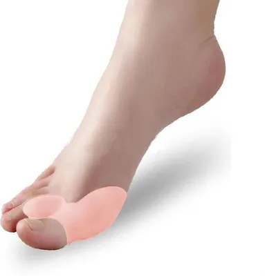 Produktbild von CHPN – Zehenspreizer – Hallux Valgus – Silikon – Zehenkorrektur – Spreizer – Zehenschutz – großer Zeh – 1 Paar – universell