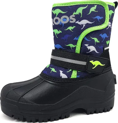 Zdjęcie produktu dla KangaRoos buty dziecięce chłopięce buty na rzepy niebieskie rekreacyjne, rozmiar buta:34 EU
