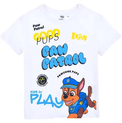 Produktbild von T-Shirt PAW Patrol  Weiß 104 cm