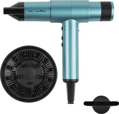 Image de JATA JBSC5577 Sèche-cheveux 2000 W Noir, Turquoise