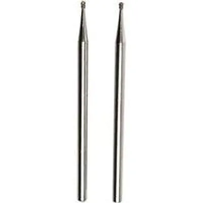 Productafbeelding van Diamant slijppennen Set - Ballpoint Slijpsteen 1mm - 2 Stuks