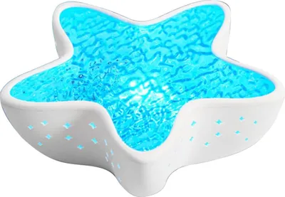 Produktbild von Nachtlichter,Nachtlicht LED Sternenhimmel-Projektor Nordlicht-Effekt,Wasserwellen-Nachtlicht,stufenlose Dimmung,Seestern-Ozean-Atmosphäre