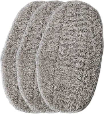 Produktbild von 3x Wischbezug Nachfüllung passend für Leifheit Cleantenso Mop Dampfreiniger Tuch Waschbar.