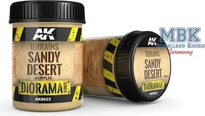 Immagine prodotto di Terreni sabbiosi del deserto - 250ml (acrilico)