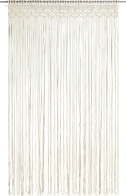 Produktbild von vidaXL Makramee Vorhang 140x240 cm Baumwolle
