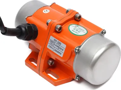 Produktbild von Betonrüttler - 1-phasiger Vibrationsmotor - 100 W - 3000 U/min - Aluminiumlegierung - Für Rütteltisch